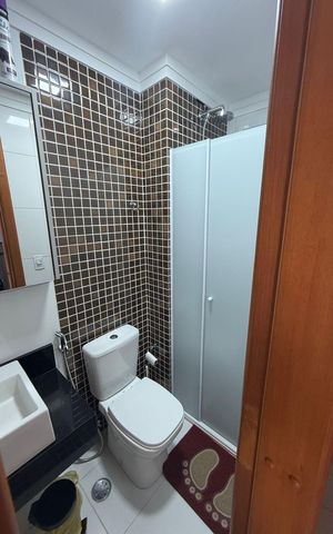 Apartamento à venda com 70m², 2 quartos e 2 vagas Apartamento à venda com 70m², 2 quartos e 2 vagasBanheiro