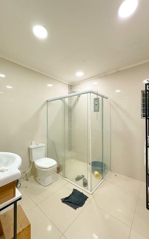 Casa para alugar com 280m², 3 quartos e 2 vagasBanheiro da Suíte