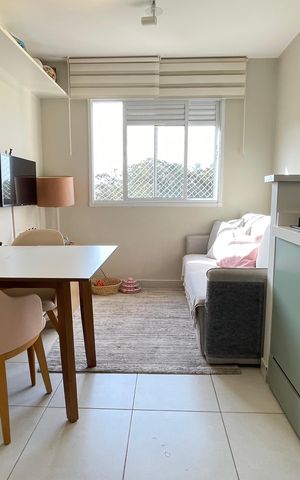 Apartamento à venda com 33m², 2 quartos e sem vaga Apartamento à venda com 33m², 2 quartos e sem vagaSala
