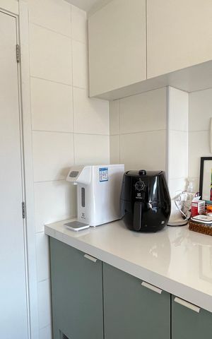 Apartamento à venda com 33m², 2 quartos e sem vaga Apartamento à venda com 33m², 2 quartos e sem vagaCozinha e Área de Serviço