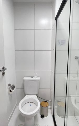 Apartamento para alugar com 38m², 2 quartos e sem vaga Apartamento para alugar com 38m², 2 quartos e sem vagaBanheiro