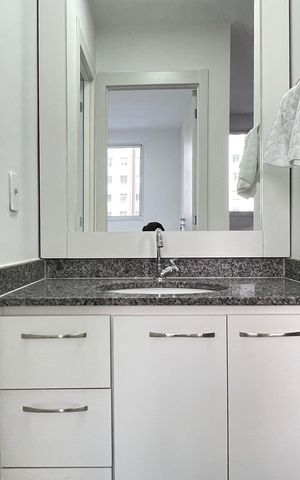 Apartamento para alugar com 38m², 2 quartos e sem vaga Apartamento para alugar com 38m², 2 quartos e sem vagaBanheiro
