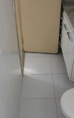 Apartamento à venda com 56m², 2 quartos e 2 vagasBanheiro da Suíte 