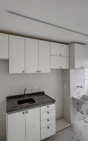 Apartamento para alugar com 52m², 2 quartos e 1 vagaCozinha e Área de Serviço