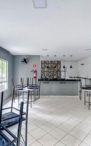 Apartamento para alugar com 54m², 2 quartos e 1 vagaÁrea comum - Salão de festas