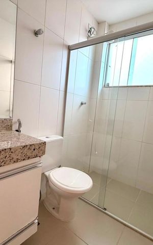 Apartamento à venda com 75m², 2 quartos e 2 vagas Apartamento à venda com 75m², 2 quartos e 2 vagasBanheiro da suíte