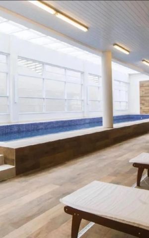 Studio para alugar com 36m², 1 quarto e 1 vaga Studio para alugar com 36m², 1 quarto e 1 vagaÁrea comum - Piscina