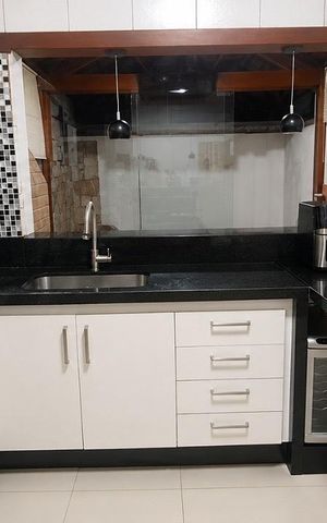 Casa de condomínio à venda com 70m², 2 quartos e 1 vagaCozinha