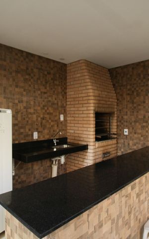 Apartamento à venda com 45m², 2 quartos e 1 vaga Apartamento à venda com 45m², 2 quartos e 1 vagaÁrea comum - Churrasqueira