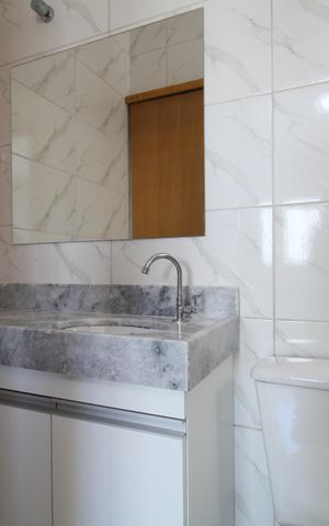 Casa para alugar com 42m², 1 quarto e sem vagaBanheiro