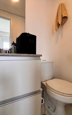 Studio para alugar com 45m², 1 quarto e 1 vaga Studio para alugar com 45m², 1 quarto e 1 vagaBanheiro