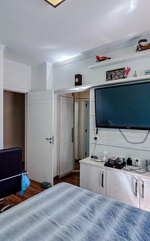 Apartamento à venda com 186m², 3 quartos e 2 vagasQuarto 2 - Suíte