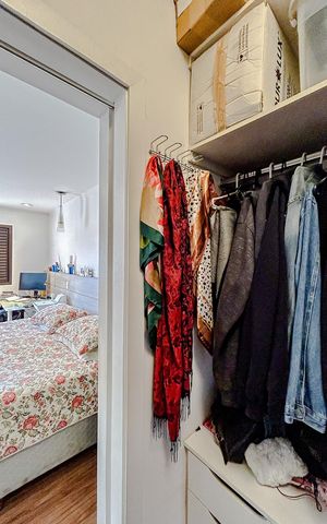 Apartamento à venda com 186m², 3 quartos e 2 vagasCloset da suíte 3