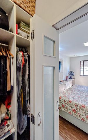 Apartamento à venda com 186m², 3 quartos e 2 vagasCloset da suíte 3