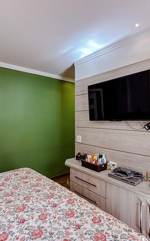 Apartamento à venda com 186m², 3 quartos e 2 vagasQuarto 3 - Suíte