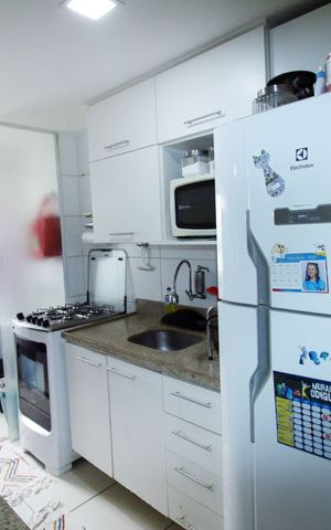Apartamento à venda com 65m², 3 quartos e 1 vagaCozinha