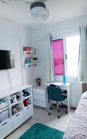 Apartamento à venda com 65m², 3 quartos e 1 vagaQuarto 2