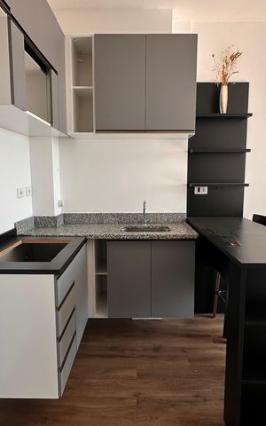 Apartamento para alugar com 42m², 2 quartos e 1 vaga