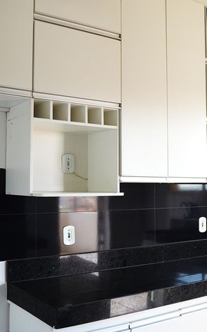 Casa para alugar com 82m², 2 quartos e 2 vagasCozinha