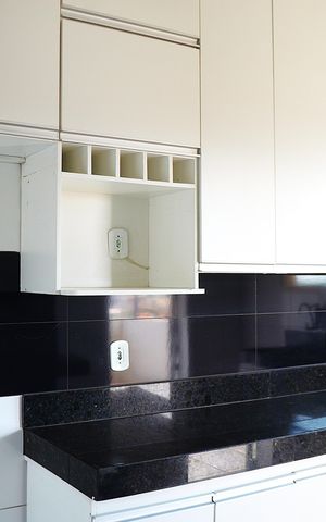 Casa para alugar com 82m², 2 quartos e 2 vagasCozinha