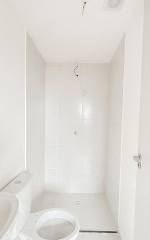 Studio à venda com 17m², 1 quarto e sem vaga Studio à venda com 17m², 1 quarto e sem vagaBanheiro