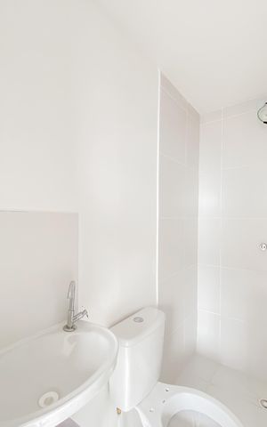 Studio à venda com 17m², 1 quarto e sem vaga Studio à venda com 17m², 1 quarto e sem vagaBanheiro