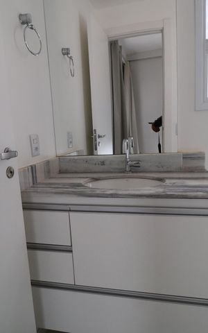 Apartamento para alugar com 107m², 3 quartos e 1 vagaBanheiro do Quarto 3