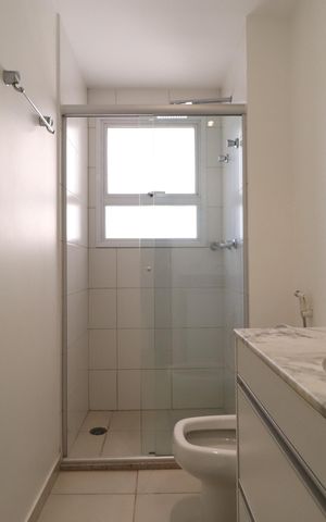 Apartamento para alugar com 107m², 3 quartos e 1 vagaBanheiro do Quarto 2