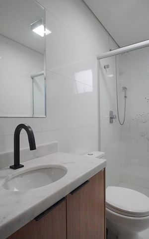 Apartamento para alugar com 78m², 2 quartos e 1 vagaBanheiro da Suíte 