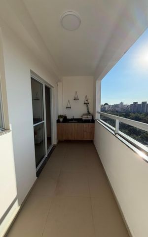 Apartamento para alugar com 45m², 1 quarto e 1 vaga Apartamento para alugar com 45m², 1 quarto e 1 vagaVaranda