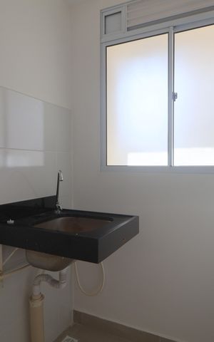 Apartamento para alugar com 46m², 2 quartos e 1 vagaCozinha e Área de Serviço