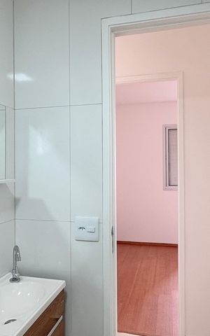 Apartamento para alugar com 50m², 2 quartos e 1 vaga Apartamento para alugar com 50m², 2 quartos e 1 vagaBanheiro