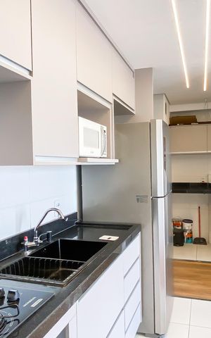 Apartamento para alugar com 40m², 2 quartos e sem vagaCozinha 