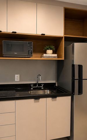 Apartamento para alugar com 39m², 1 quarto e sem vaga Apartamento para alugar com 39m², 1 quarto e sem vagaCozinha