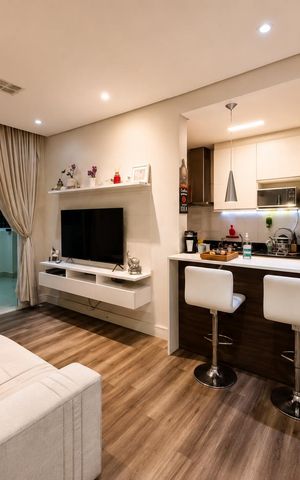 Apartamento à venda com 110m², 3 quartos e 2 vagas Apartamento à venda com 110m², 3 quartos e 2 vagasSala