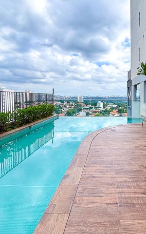 Apartamento para alugar com 37m², 1 quarto e 1 vaga