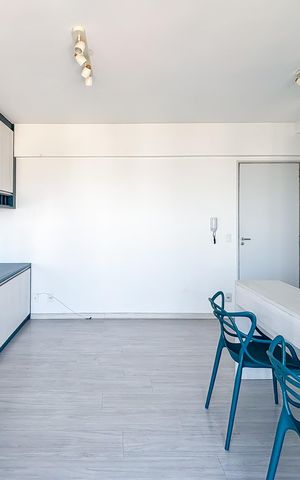 Apartamento para alugar com 37m², 1 quarto e 1 vaga