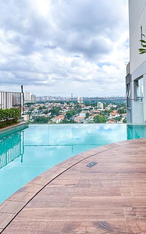 Apartamento para alugar com 37m², 1 quarto e 1 vaga