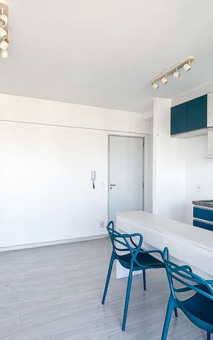 Apartamento para alugar com 37m², 1 quarto e 1 vaga