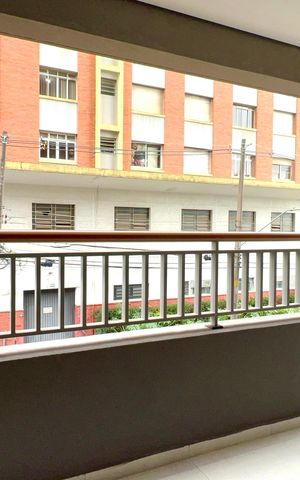 Apartamento à venda com 44m², 1 quarto e 1 vaga Apartamento à venda com 44m², 1 quarto e 1 vagaVaranda