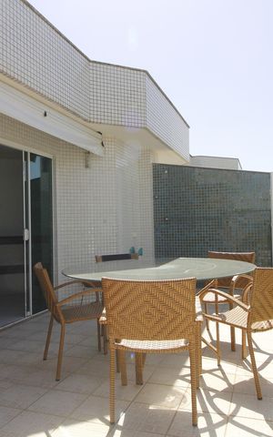 Apartamento para alugar com 165m², 4 quartos e 2 vagasCobertura