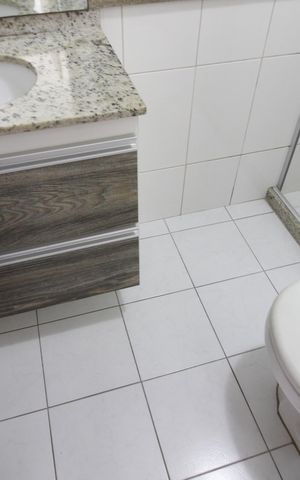 Apartamento para alugar com 165m², 4 quartos e 2 vagasBanheiro da Suíte 1