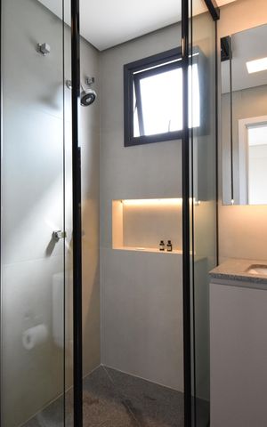 Apartamento para alugar com 136m², 3 quartos e 2 vagasBanheiro da Suíte 3
