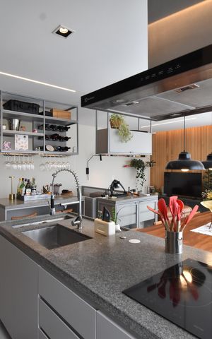 Apartamento para alugar com 136m², 3 quartos e 2 vagasSala/Cozinha