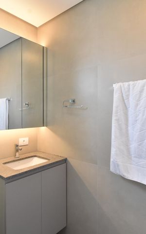 Apartamento para alugar com 136m², 3 quartos e 2 vagasBanheiro da Suíte 3