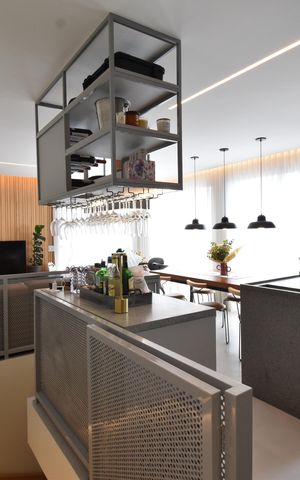 Apartamento para alugar com 136m², 3 quartos e 2 vagasSala/Cozinha