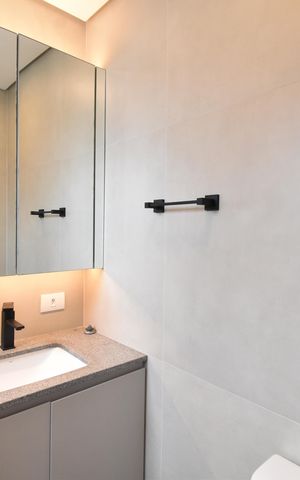 Apartamento para alugar com 136m², 3 quartos e 2 vagasBanheiro da Suíte 2