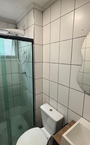 Apartamento para alugar com 62m², 2 quartos e 1 vaga Apartamento para alugar com 62m², 2 quartos e 1 vagaBanheiro