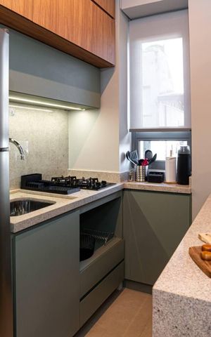 Apartamento para alugar com 40m², 1 quarto e sem vaga Apartamento para alugar com 40m², 1 quarto e sem vagaCozinha