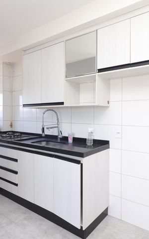 Apartamento para alugar com 35m², 2 quartos e sem vagaCozinha e Área de Serviço